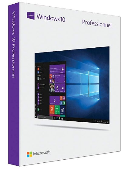 Microsoft Windows 10 Professionnel (Pro) - 32 / 64 bits - Clé licence à vie à télécharger