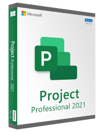 Microsoft Project 2021 Professionnel - Clé licence à télécharger - Livraison rapide 7/7j - Logiciel en téléchargement