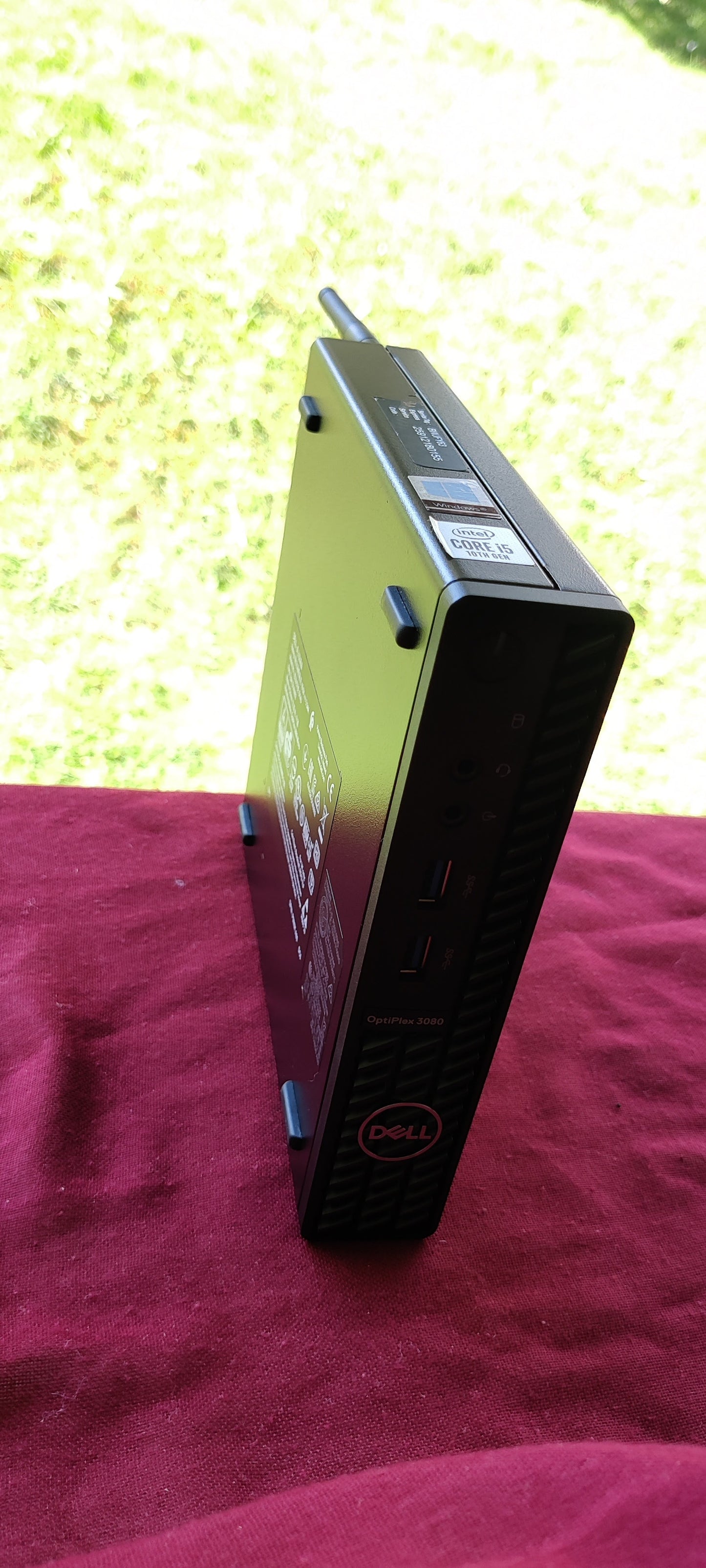 Mini pc DELL OptiPlex 3080, core i5-10500T (6 coeurs) RAM 16 GO WIFI BLUETOOTH
