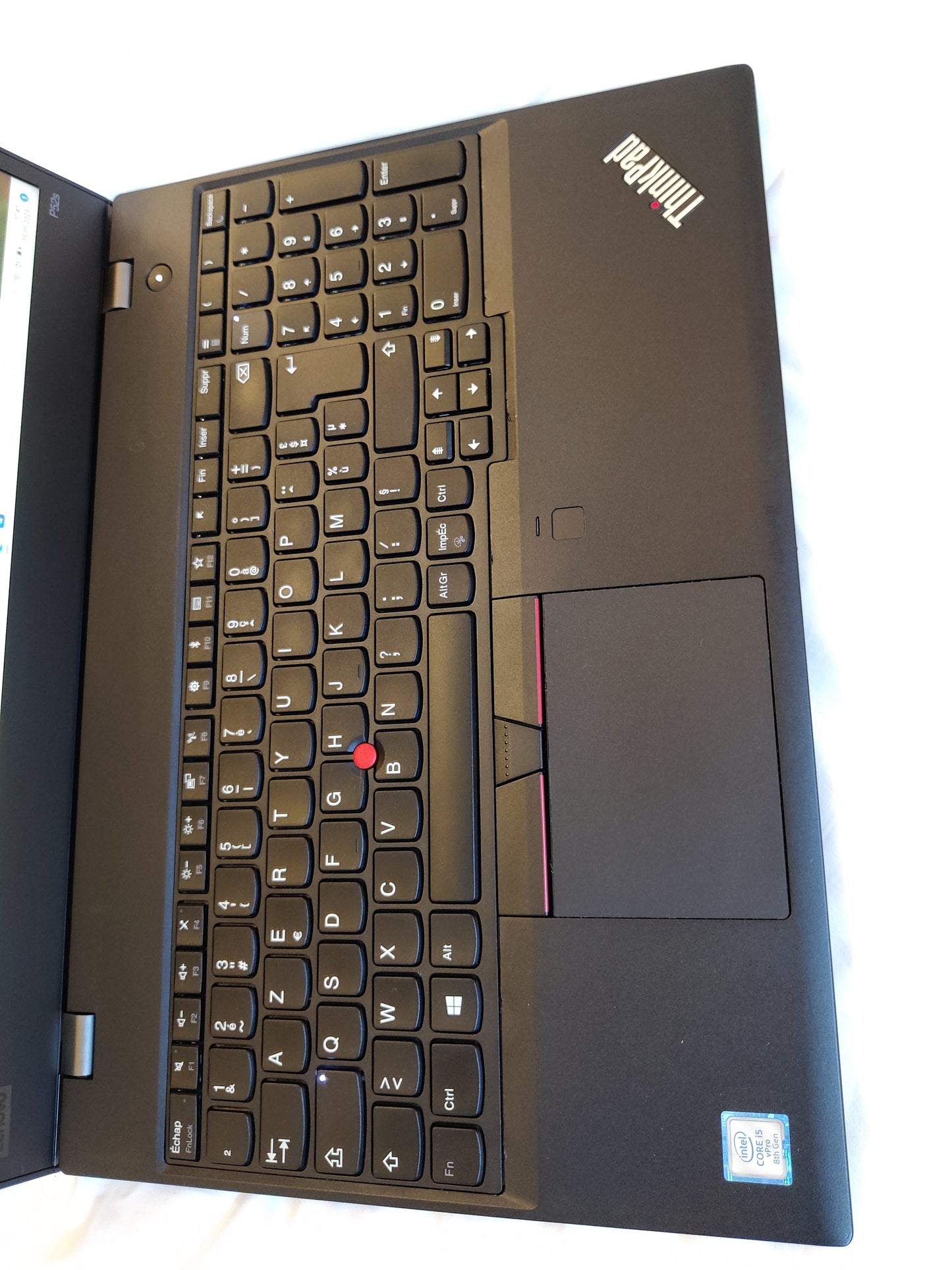 LENOVO Thinkpad P52S CORE I5-8350U Vpro, 15,6" , SSD 512GO, RAM 32 GO. Double cartes graphiques, FHD