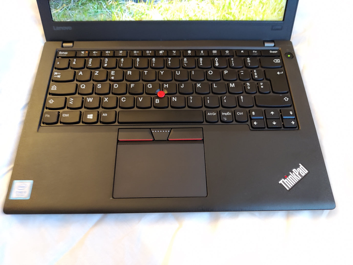 LENOVO ThinkPad X270 CORE I5-7300U double batterie , 8GO RAM, SSD 240 GO