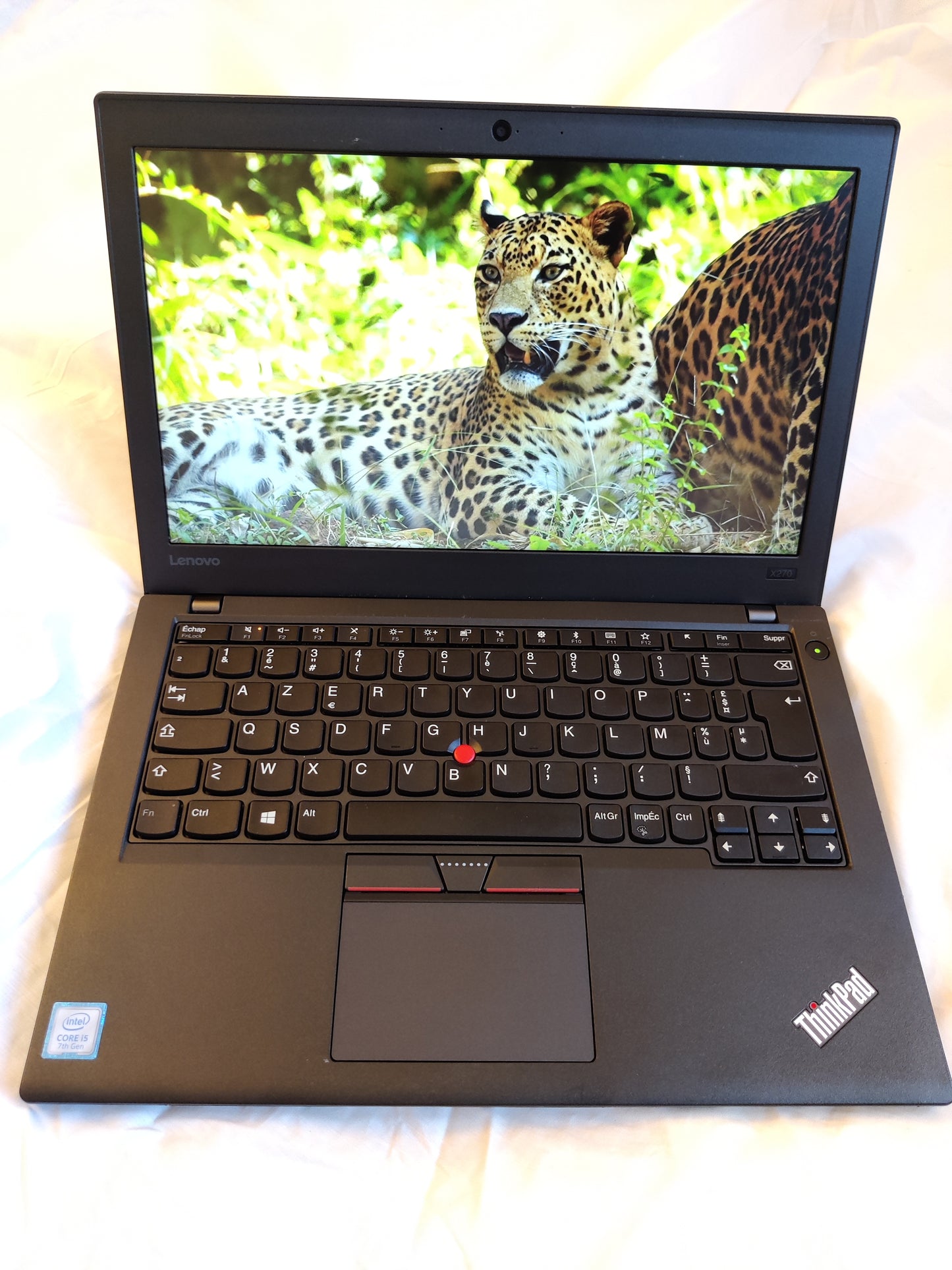 LENOVO ThinkPad X270 CORE I5-7300U double batterie , 8GO RAM, SSD 240 GO