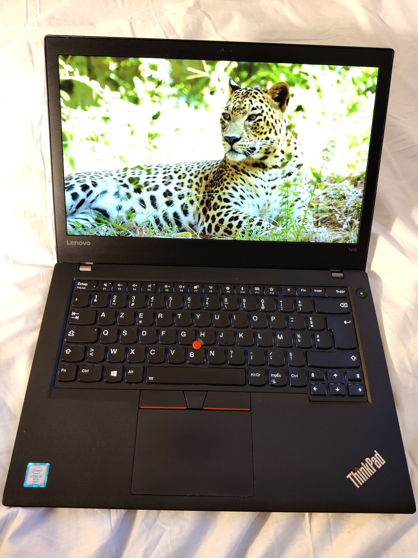 LENOVO Thinkpad T470 CORE I5-6300U vpro, RAM 16 GO. FHD. Rétro éclairé.double batterie