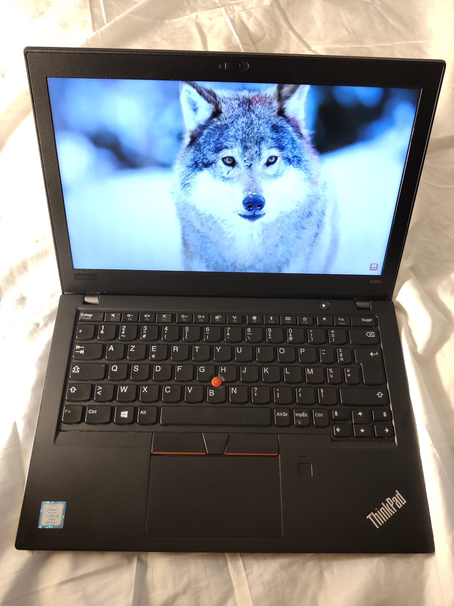 Ultrabook LENOVO THINKPAD X280 FHD CORE I5-8350U Vpro SSD 256 GO NVME RAM 8 GO Windows 11 Pro