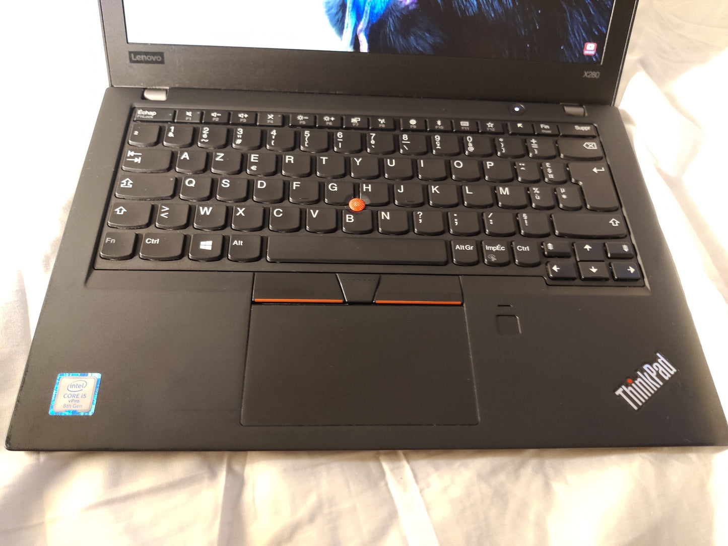 Ultrabook LENOVO THINKPAD X280 FHD CORE I5-8350U Vpro SSD 256 GO NVME RAM 8 GO Windows 11 Pro