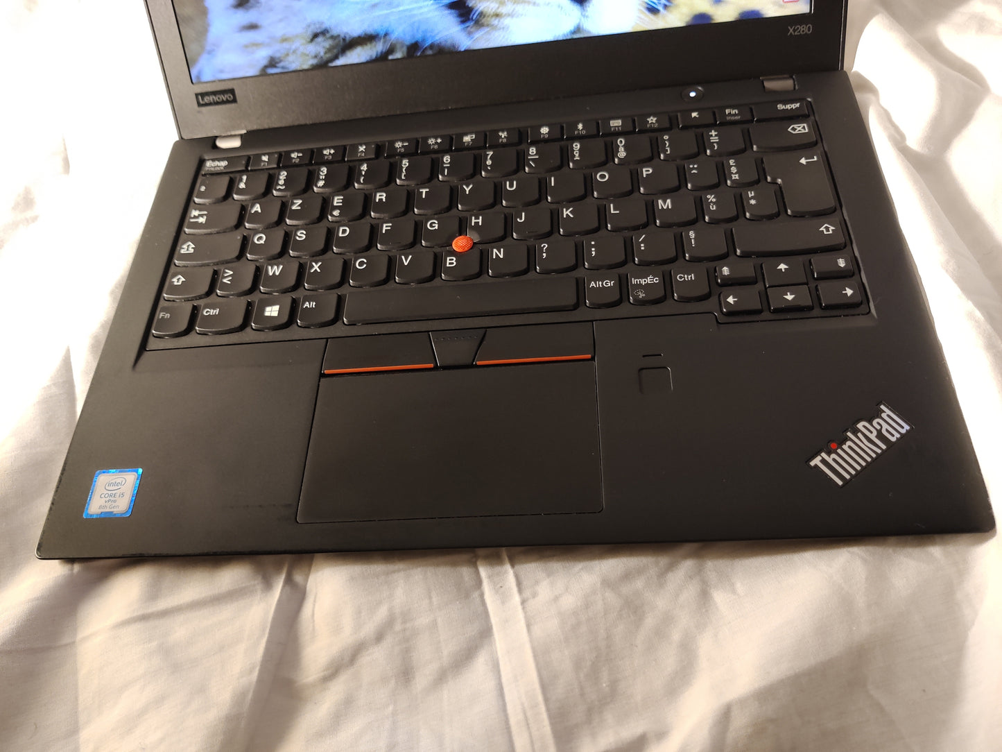 Ultrabook LENOVO THINKPAD X280 FHD CORE I5-8350U Vpro SSD 256 GO NVME RAM 8 GO Windows 11 Pro