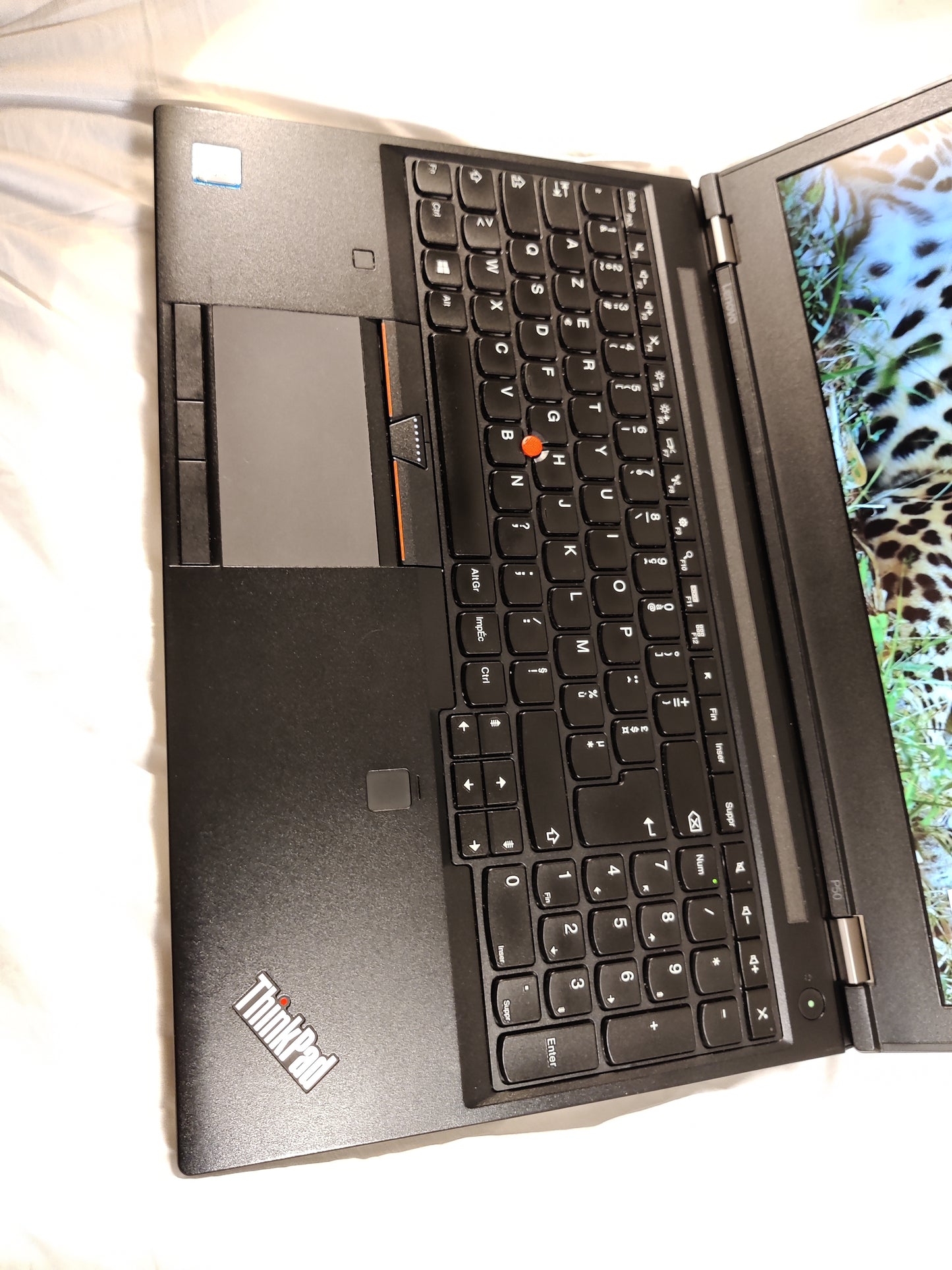 GAMER LENOVO Thinkpad P50 CORE I7-6820HQ Vpro, 15,6" , SSD 512GO, RAM 16GO. Double cartes graphiques, FHD