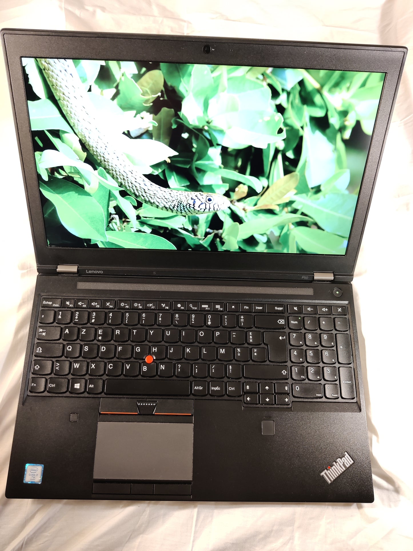 GAMER LENOVO Thinkpad P50 CORE I7-6820HQ Vpro, 15,6" , SSD 512GO, RAM 16GO. Double cartes graphiques, FHD