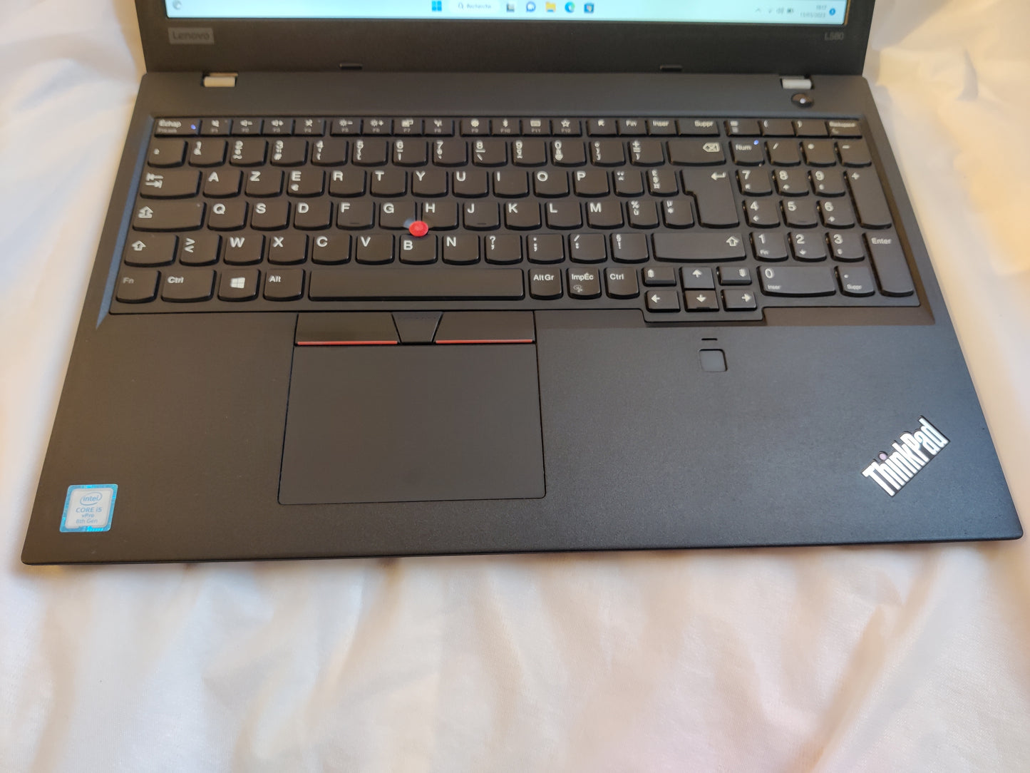 LENOVO Thinkpad L580 CORE I5-8350U, RAM 16 GO. 512 GO SSD FHD Windows 11 pro