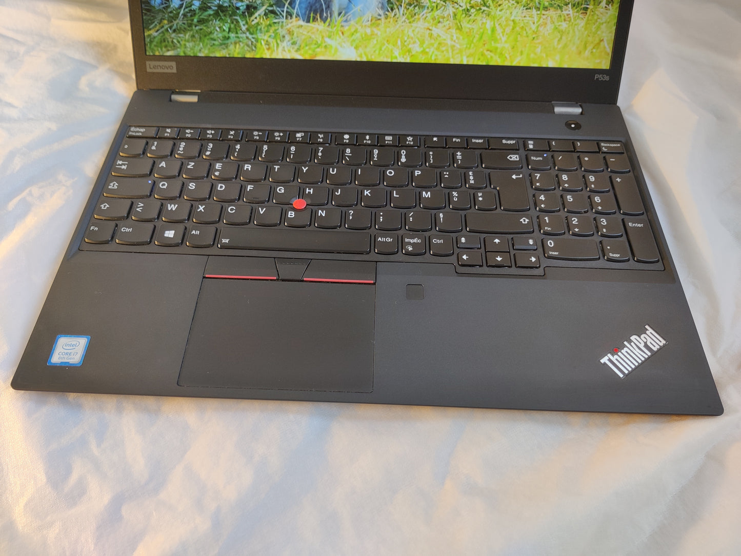 LENOVO Thinkpad P53S CORE I7-8565U Vpro, 15,6" , SSD 512GO, RAM 16 GO. Double cartes graphiques, FHD