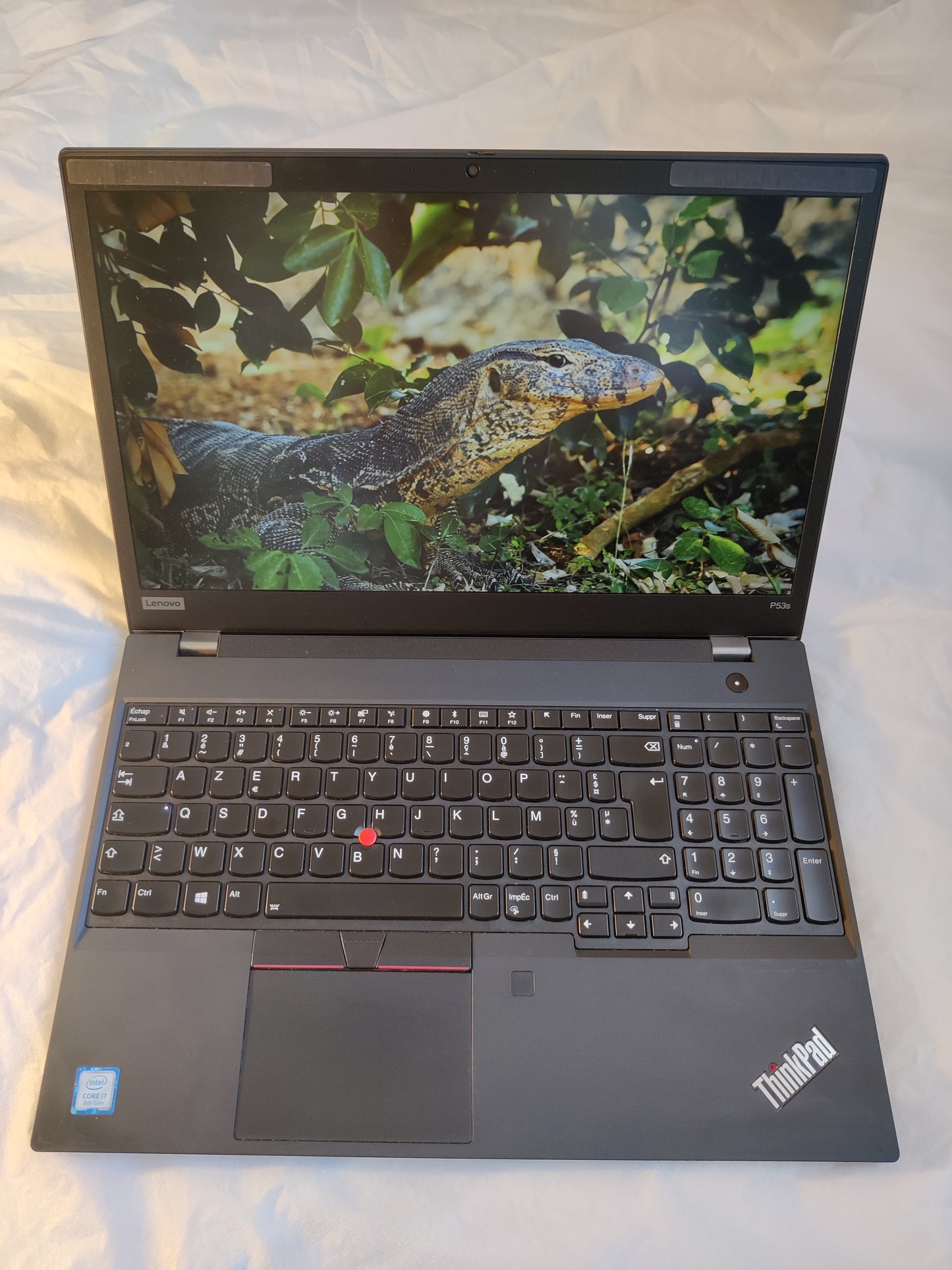 LENOVO Thinkpad P53S CORE I7-8565U Vpro, 15,6" , SSD 512GO, RAM 16 GO. Double cartes graphiques, FHD