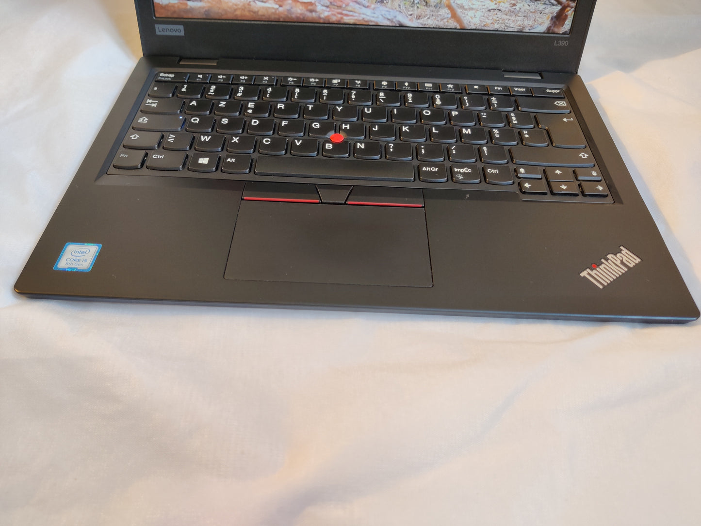 ULTRABOOK LENOVO L390 , Intel core i5-8265U, RAM 16 GO, SSD 512 GO 13,3"