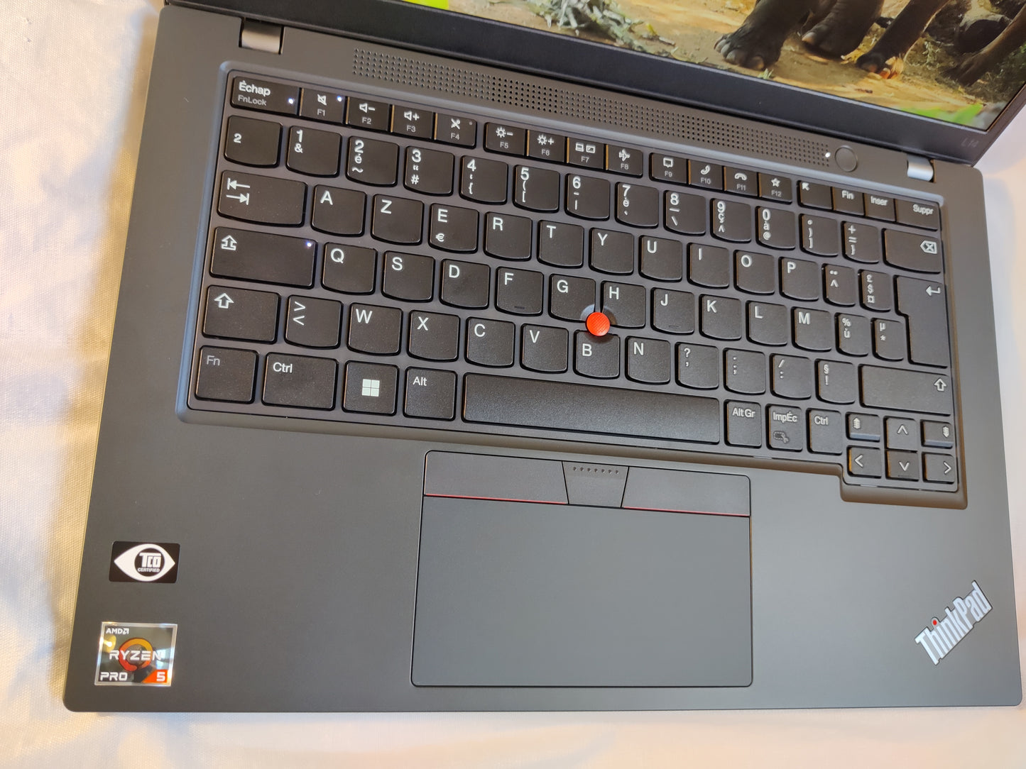 ULTRABOOK LENOVO L14 Gen 3 , AMD Ryzen 5 Pro 5675U, RAM 16 GO, SSD 256 GO 14" FHD