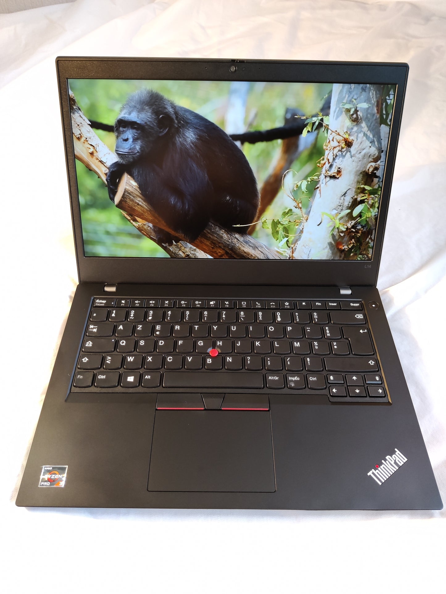 ULTRABOOK LENOVO L14 , AMD Ryzen 3 PRO 4450U, RAM 16 GO, SSD 512 GO 14" FHD