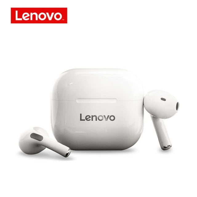 Écouteurs Bluetooth sans fil LENOVO LP40 TWS robustes et fiables avec commande tactile, pour une expérience auditive incomparable!