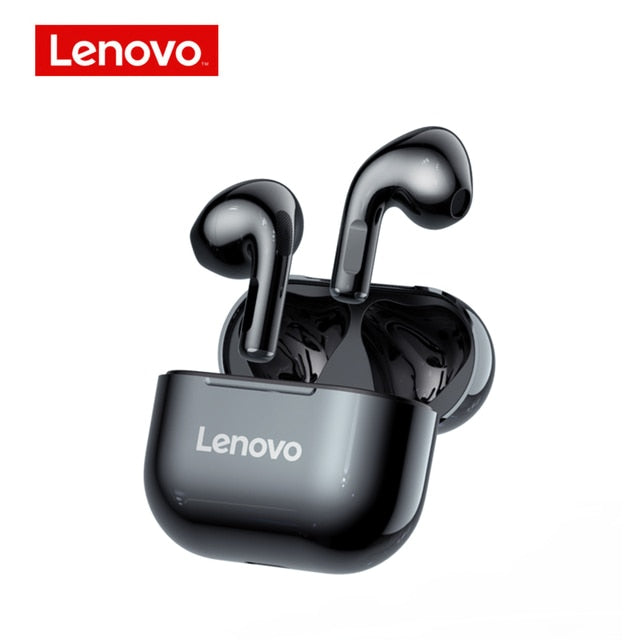 Écouteurs Bluetooth sans fil LENOVO LP40 TWS robustes et fiables avec commande tactile, pour une expérience auditive incomparable!